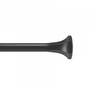 Bara telescopica pentru perdea neagra din metal 382 cm Sole Umbra