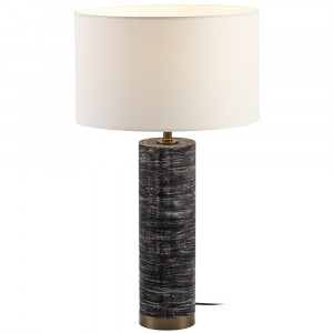 Baza pentru veioza gri/alba din metal 51 cm Rolma Thai Natura