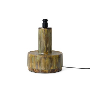 Baza pentru veioza verde din ceramica 37 cm Reactive HKliving