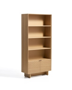Biblioteca maro 190 cm Norlen Oak Kave Home