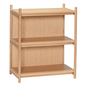 Biblioteca maro din lemn 88 cm Heritage Small Hubsch
