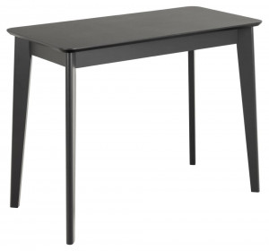 Birou din lemn negru 50x100 cm Roxby Quiet Object