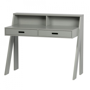 Birou gri din lemn 55x112 cm Connect Woood