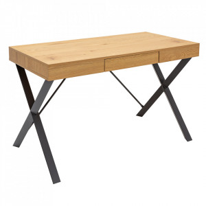 Birou maro din metal 55x110 cm Studio The Home Collection