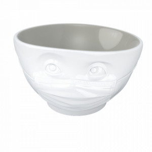 Bol alb/gri din ceramica 500 ml Hopeful Stone Tassen
