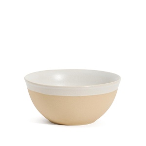 Bol bej din ceramica 17 cm Azir Kave Home