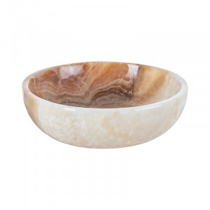 Bol decorativ ivoriu din piatra 20 cm Daily Vical Home