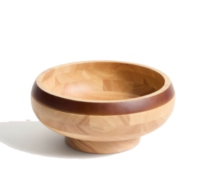 Bol decorativ maro din lemn 22 cm Milvara Kave Home