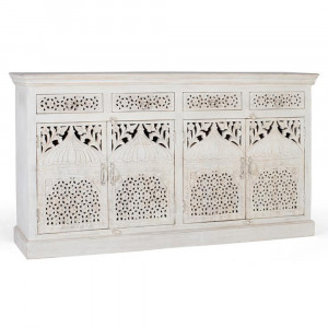 Bufet inferior alb din lemn 180 cm Verona Giner y Colomer