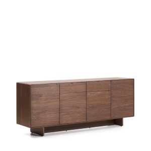 Bufet inferior maro 195 cm Norlen Walnut Kave Home