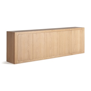 Bufet inferior maro deschis din lemn 270 cm Zelzate Vical Home