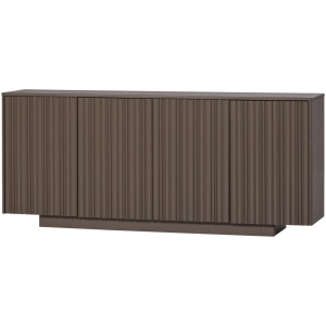 Bufet inferior maro din lemn 200 cm Nova Woood