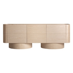 Bufet inferior maro din lemn 220 cm Prayssac Vical Home