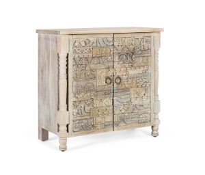 Bufet inferior maro din lemn 90 cm Origin Giner y Colomer
