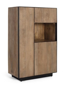 Bufet maro din lemn 141 cm Babil Giner y Colomer