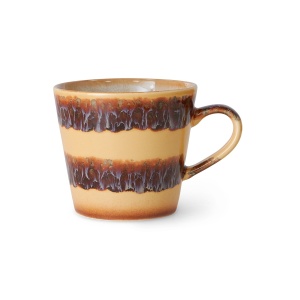Cana multicolora din ceramica 330 ml 70s Cliffs HKliving
