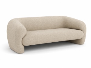 Canapea bej din textil pentru 2.5 persoane Brenham Quiet Object