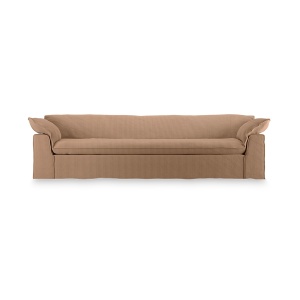Canapea maro din textil 305 cm Nomad Corduroy HKliving