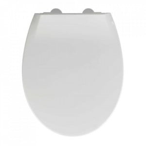 Capac pentru toaleta alb din termoplastic Syros Family Wenko