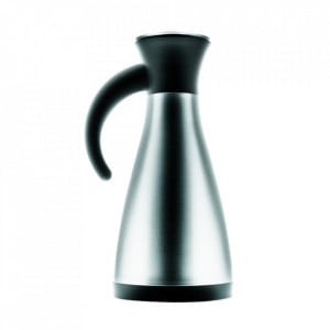 Carafa pentru cafea argintie/neagra din inox 1,1 L Kaber Eva Solo