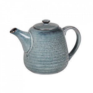Ceainic albastru din ceramica 700 ml Nordic Sea Broste Copenhagen