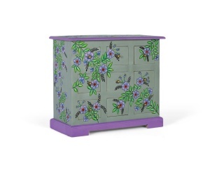 Comoda multicolora din lemn 71 cm Tiren Giner y Colomer