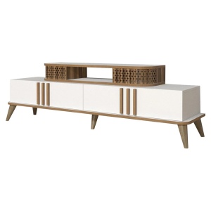 Comoda TV alba 168 cm Eylul The Home Collection