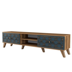 Comoda TV maro/albastra 180 cm Class The Home Collection
