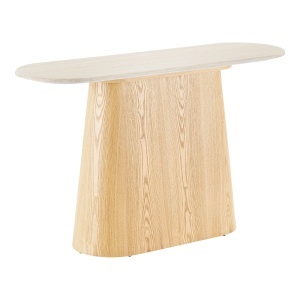 Consola maro/alb antic 130 cm Larvik House Nordic