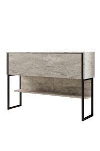 Consola neagra/bej 120 cm Luxe The Home Collection