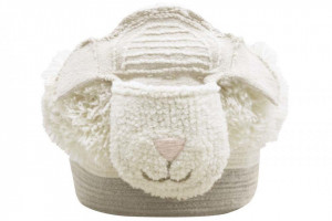 Cos alb din lana Sheep Lorena Canals