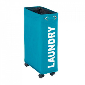 Cos de rufe albastru petrol din fibre sintetice 43 L Corno Wenko