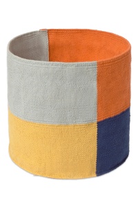 Cos din bumbac multicolor Color Grid Lorena Canals