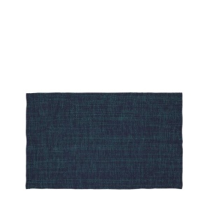 Covor albastru din bumbac 120x180 cm Flim Hubsch