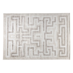 Covor bej din fibre 140x200 cm Labyrintho The Home Collection