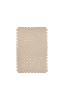 Covor bej din fibre naturale 135x200 cm Foundation Ferm Living