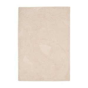 Covor bej din fibre naturale 200x300 cm Domm Kave Home