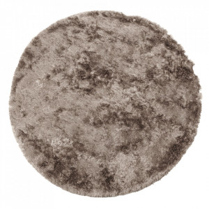 Covor bej din fibre sintetice 200 cm Praline Woood