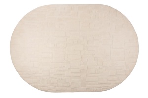 Covor din fibre naturale bej 200x290 cm Bricks Zuiver