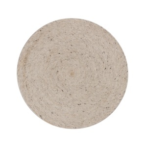 Covor gri din fibre naturale 150 cm Takashi Kave Home