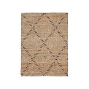 Covor maro din fibre naturale 160x230 cm Vallalta Kave Home