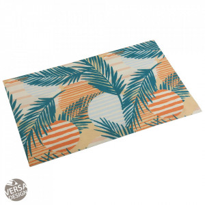 Covor multicolor din poliester pentru bucatarie 50x80 cm Saona Mat Versa Home