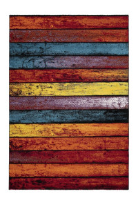 Covor multicolor din polipropilena Espo Rainbow Pattern Lalee (diverse dimensiuni)