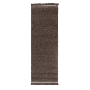Covor pentru copii maro din fibre naturale 80x230 cm Steppe Lorena Canals