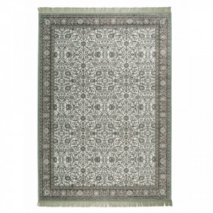 Covor verde din viscoza si poliester 160x230 cm Bo Green White Label