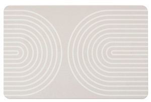 Covoras baie bej din piatra 50x80 cm Nazca Wenko