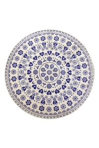 Covoras de baie multicolor din fibre sintetice 100 cm Venice Blue The Home Collection