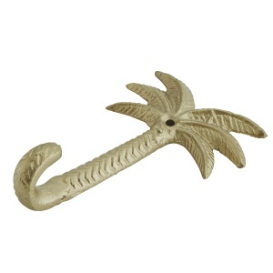 Cuier maro alama din metal Palm Madam Stoltz