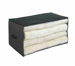 Cutie de depozitare neagra din fibre sintetice Jumbo Wenko