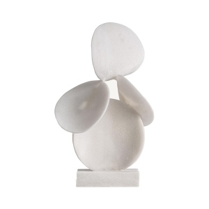 Decoratiune alba din fibre naturale 57 cm Leah Vical Home